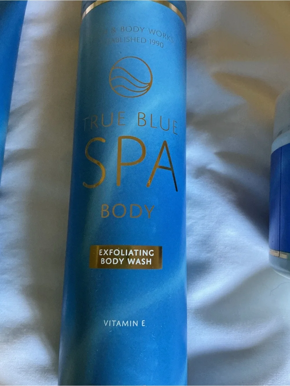 Bath & Body Works True Blue Spa Body Set